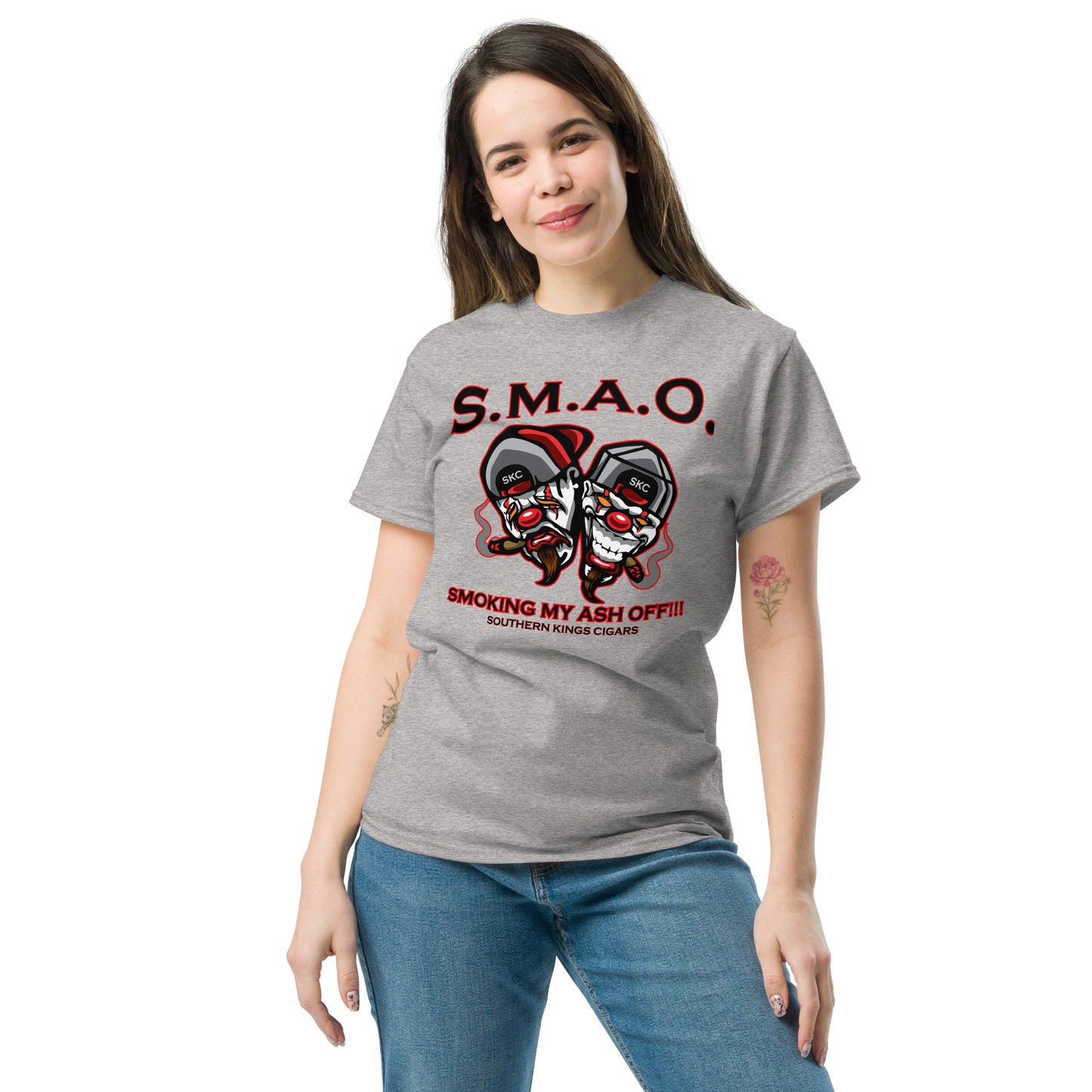 Smoking My Ash Off Unisex Classic Tee