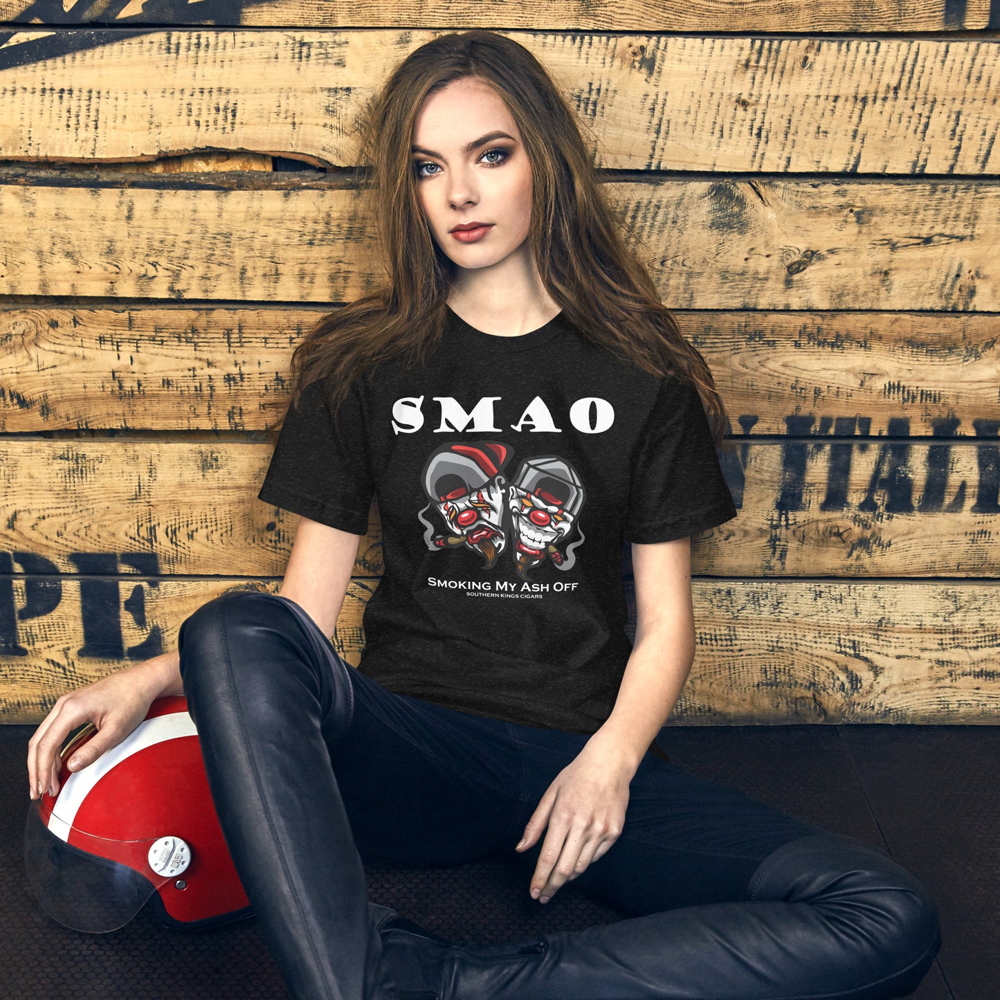 Smoking My Ash Off Unisex t-shirt